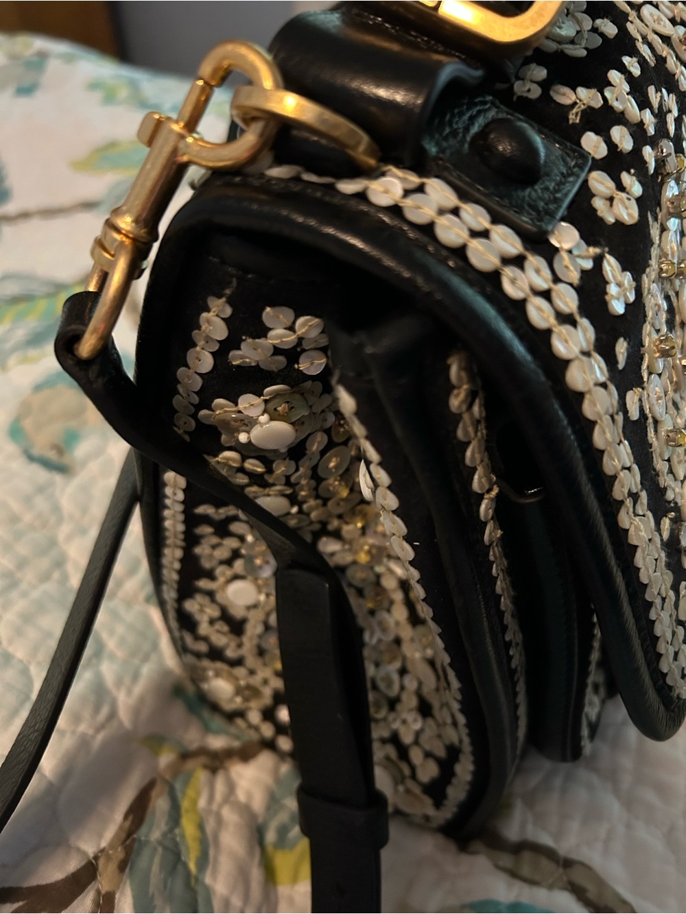 Tory Burch Work Of Art Handbag - Picture 7 of 14